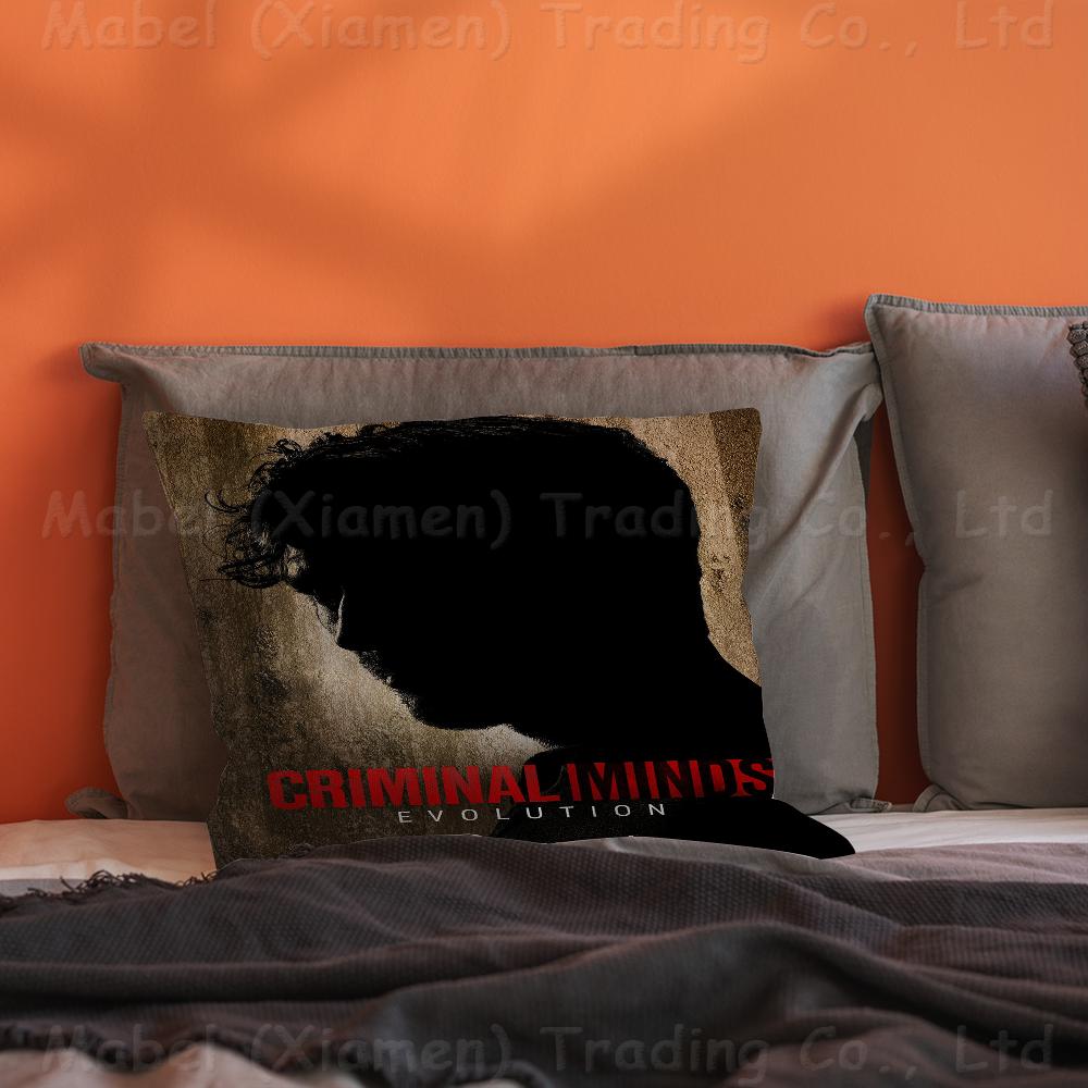TV Series Criminal Minds Personalized Picture Text Home Decorative Pillows Household Gifts Xcm