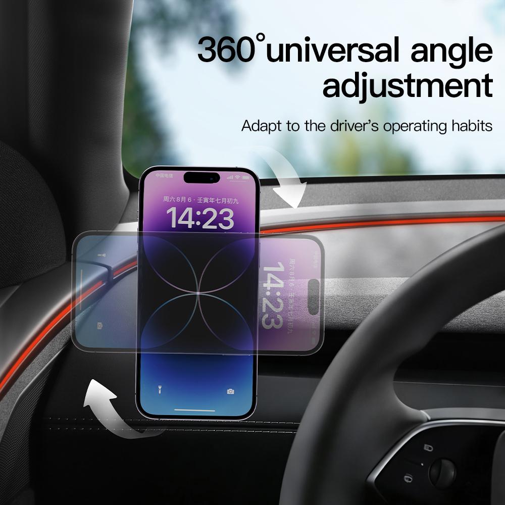 YZ For Tesla Car Phone Holder 2026 Model 3 Y YL Highland Juniper Magnetic Stand Mount Air Vent for Iphone 17 16 Car Accessories