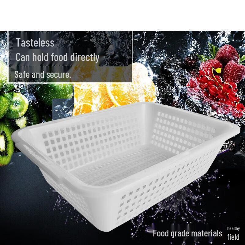 JingJingRS Rectangular Kitchen Draining Basket