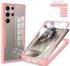 Shockproof 360 Full Body Screen Protector Cover For Samsung Galaxy S21 S22 S23 FE S24 Plus S25 Ultra Edge 5G Transparent Case