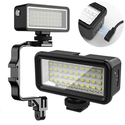 Wodoodporna lampa LED do nurkowania 40M pod wodą do kamery GoPro Hero 11 10 9 Dji Action 3 Action Camera Accessories SLR