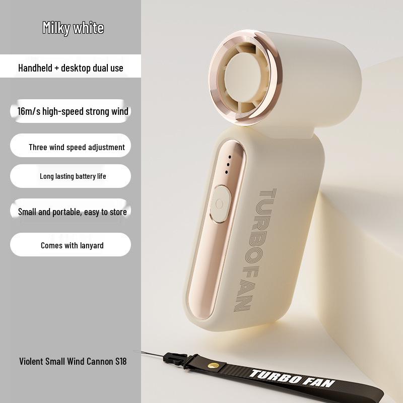 26 Cross-Border High-Speed Portable Leafless Mini Wind Turbine Fan Super High-Speed 20,000 RPM Small Wind Cannon