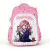 Student Schoolbag Can Hold Tie Rod Cartoon Backpack Large Capacity 4 Layer Zipper 18 Inch Boys And Girls