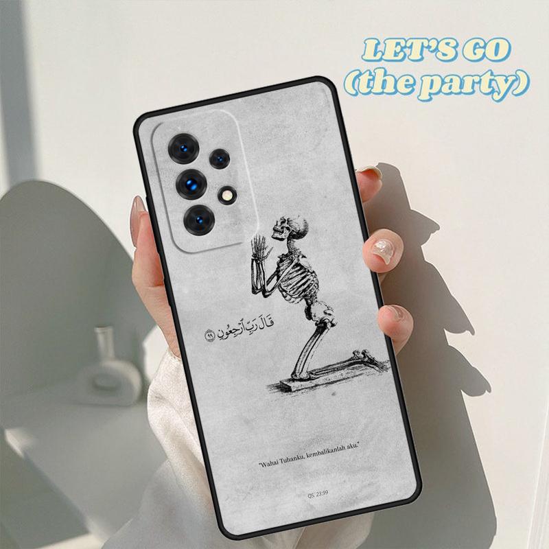 Arabic Quran Islamic Quotes Muslim Case For Samsung Galaxy A42 A31 A40 A51 A71 A32 A80 A91 A52 A72 A20e A50 A70 A11 A12 Cover