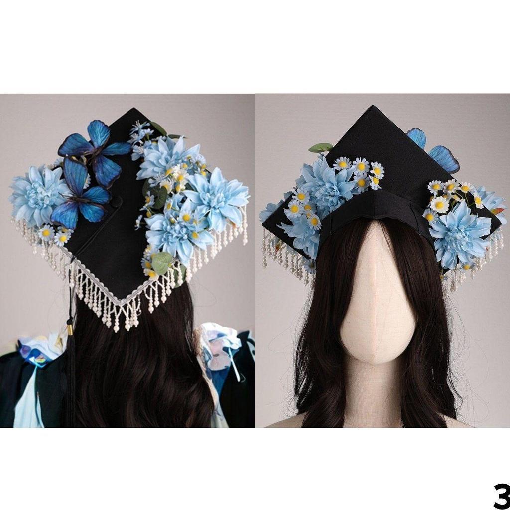 Graduation Flower Hairpin: New Style DIY Master’s Cap for College Student Photos and Gifts