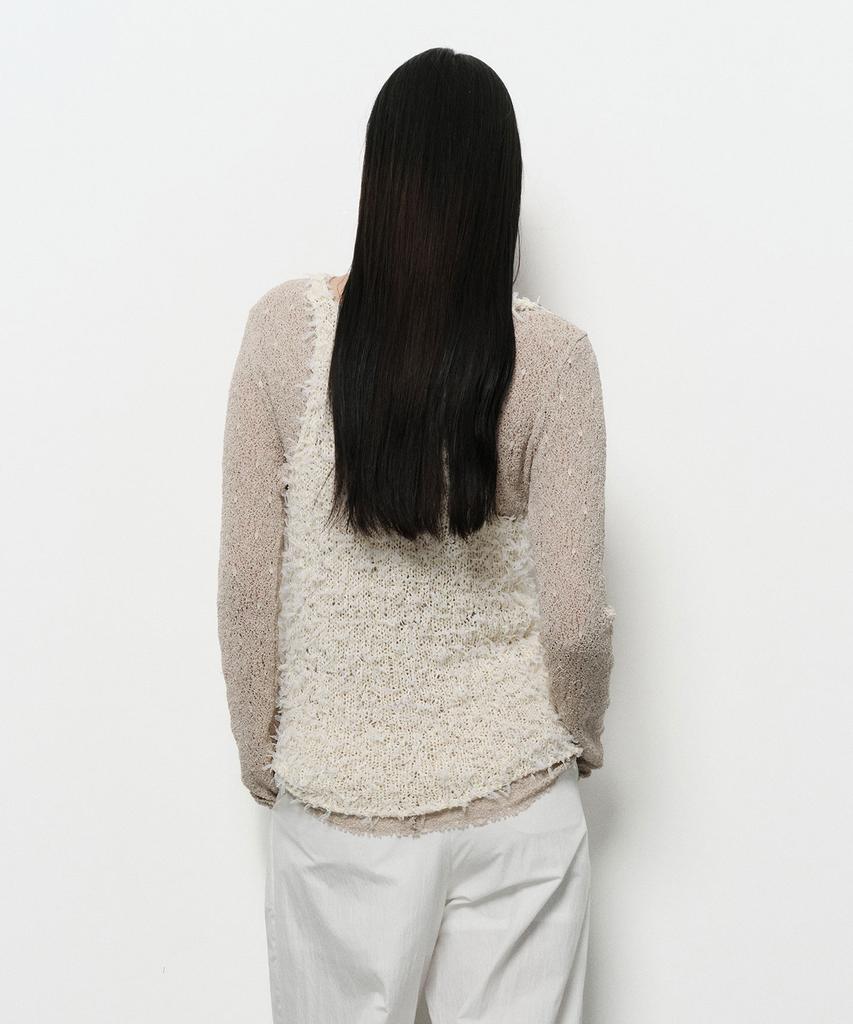 Daiaegeuneol Tape Knit Sleeveless (Ivory)
