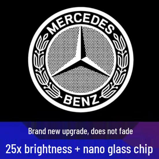 

Fade-Free Welcome Light for Mercedes E, C, GLC/GLB/CLA/CLS/A-Class Quartz Glass Headlight
