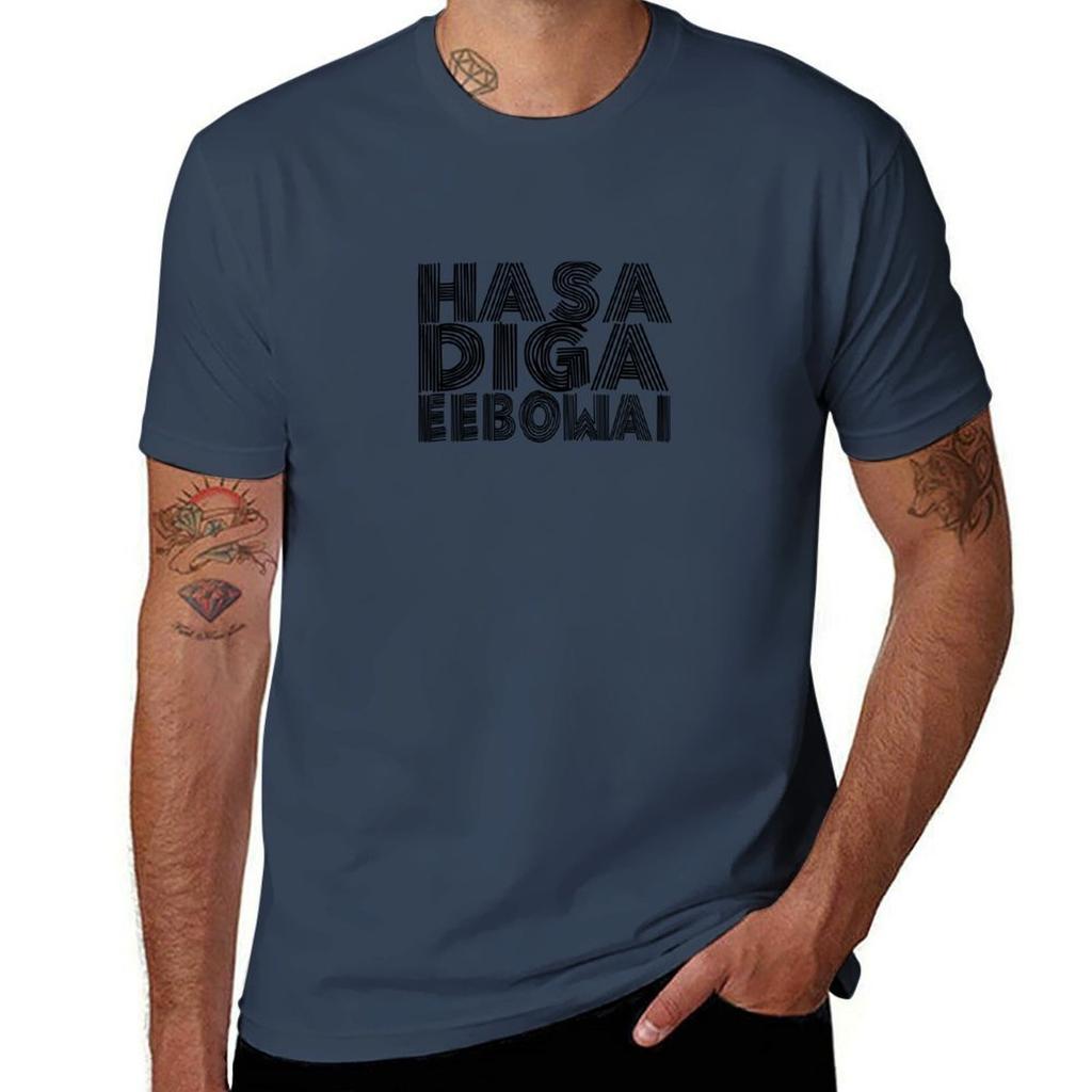 HASA DIGA EEBOWAI - Das Buch Mormon T-Shirt Herren T-Shirt Luxus Baumwoll-T-Shirts Hohe Qualität Anime T-Shirts Oversize T-Shirt