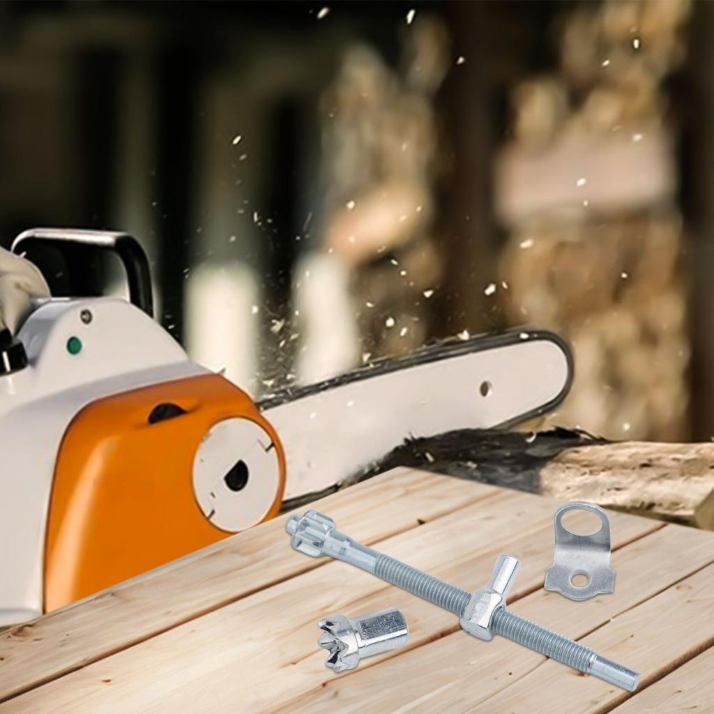 Einfache Montage Kettensägen Spannversteller Schraubenmutter 78x49mm für Effizientes Sägen