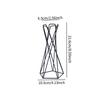 Air Plant Holder Wedding Flower Stand Geometric Vase Flower Arrangement Stand for Party Anniversary Events Table Decoration