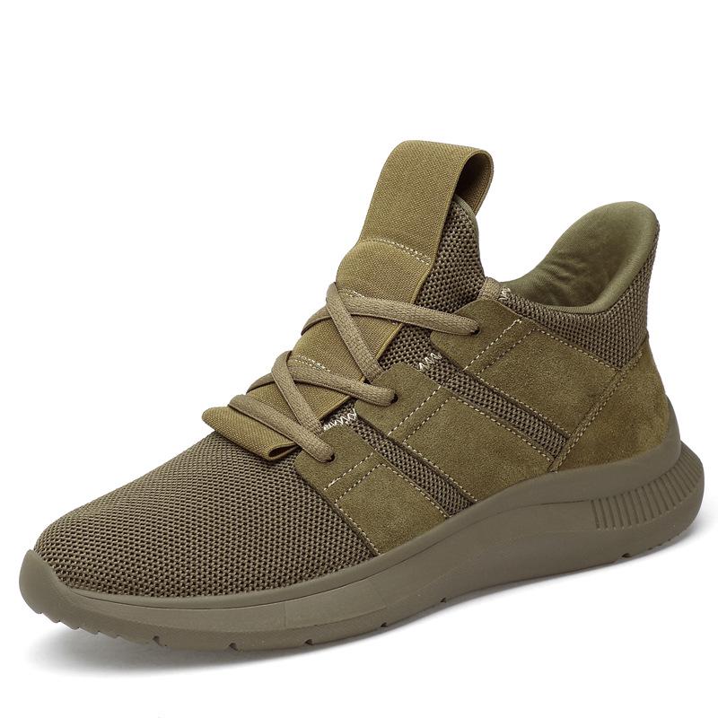 Fashion Men's Elevator Shoes Height Increase Sneakers Shoes for Men 10cm Sports Casual Shoes Invisible Inner Heightening 8cm Black Shoes