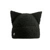 Plush Cat Ear Woolen Hat for Women In Autumn and Winter Small Face  Warm  Korean Style Knitted Hat  Cute  Versatile  Ear Protection Cold Hat Trendy