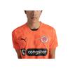 Puma Fc St. Pauli Drycell Fw24 Gk Jersey Moisture Wicking Stylish Versatile Short Sleeve Football Shirt Men jersey Orange 778755-36