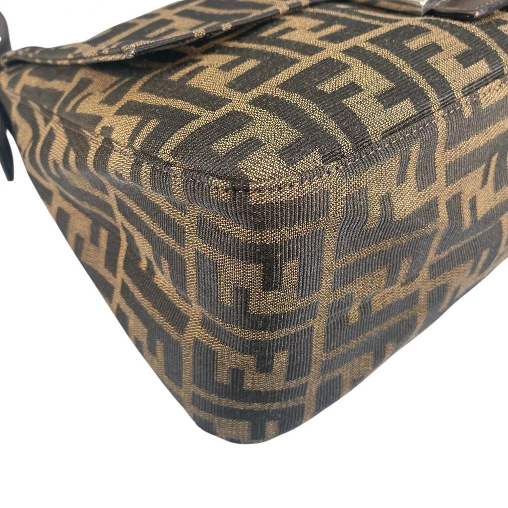 FENDI Mamma bucket Handbag Brown Women used
