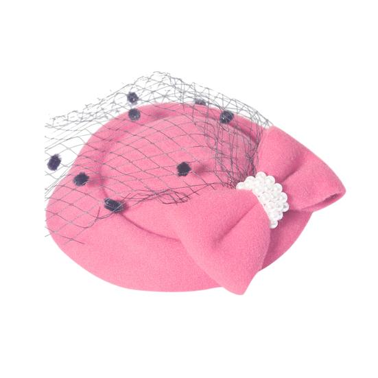 Fascinators Hat for Women Ladies 20s 50s Vintage Pillbox Hat Bridal Wedding Cocktail Tea Party Headwear with Veil