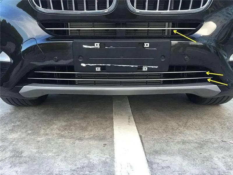 

Комплект накладок на решетку бампера для BMW X6 F-16 2014-2019 гг