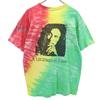 FRUIT OF THE LOOM 90s Made In USA Tie Dye Short Sleeve Bob Marley T-shirt Men's Used