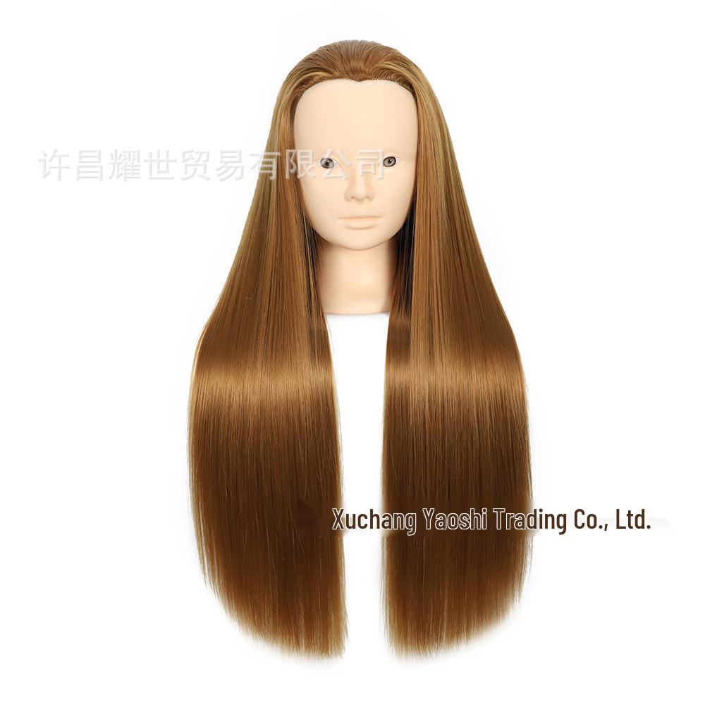 Wig Mannequin Head for Braiding, Styling, and Makeup Practice