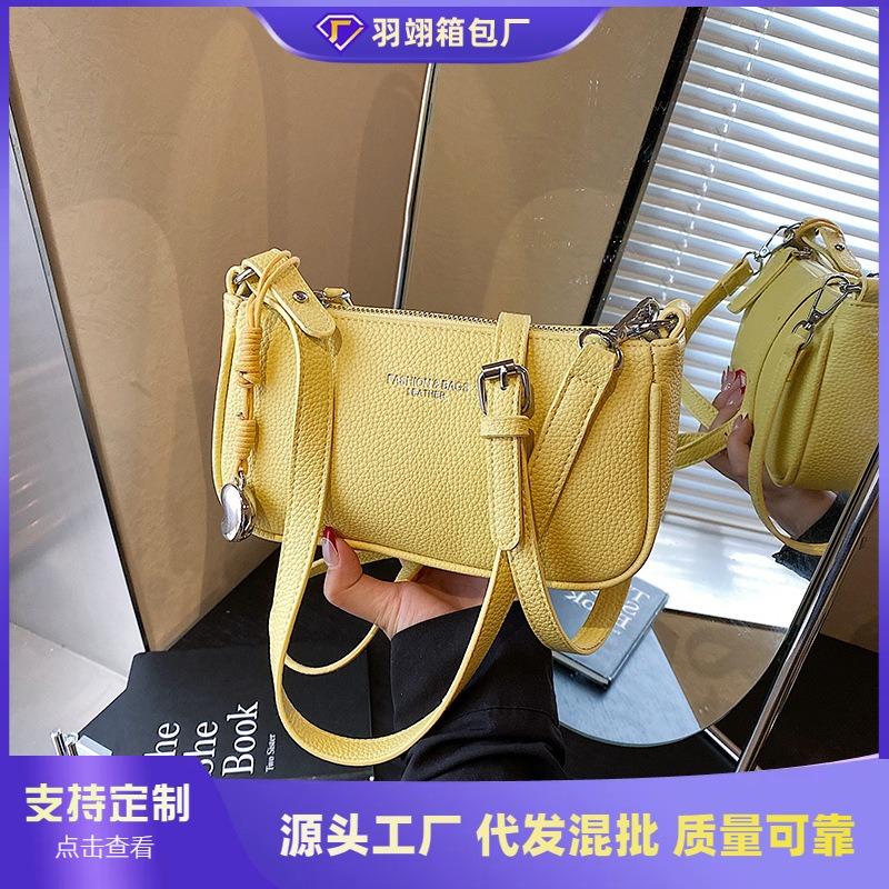 Popular Underarm Small Bag Women's New Versatile Casual Messenger Bag Commuter Shoulder Bag