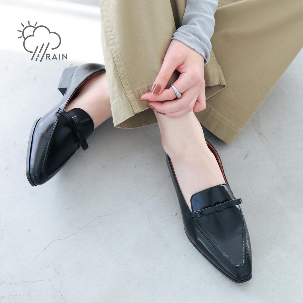 EVOL Women's Lightweight Soft Ribbon Loafers for All Weather Conditions, Size BL 24.5 Cm