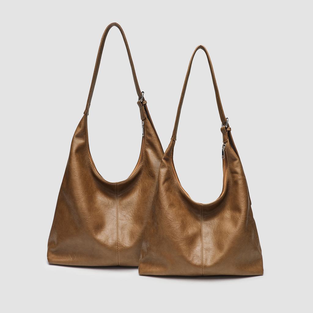 Casual Bag for Women with Versatile Texture, One-shoulder Crossbody Bag, Commuting Fashion Tote Bag for Women