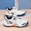 Unisex Breathable Lightweight Badminton & Tennis Shoes with Rotating Buckle