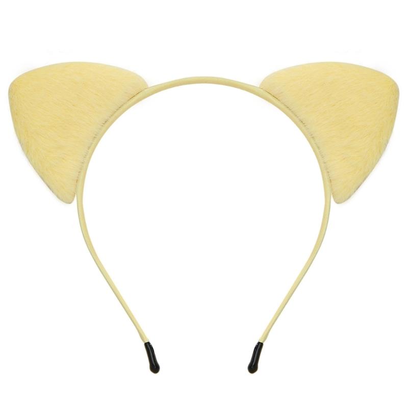 3 Piece Adjustable Plush Cloth Animal Ears Hairband Gentle Baby Toddler Headbands Headwear For Daily Use Daily Play