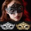 Metal Diamond Inlaid Hollow Iron Art Mask Half Face Mask For Women