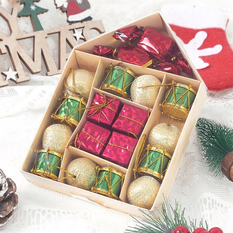 

Рождественские шары Рождественская елка Шишка Снежинка Конфеты Украшения Рождественские подвески для елки Домашний декор для вечеринки Подарок на Новый год 2026 As shown in Figure