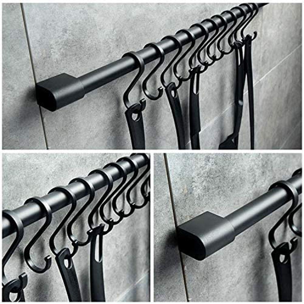 Practical Organization Metal Basket Hanging Buckle Aluminum Home Storage Hanger S-Hook Curtain Hook