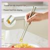 Luxury Minimalist Anti-Mold Alloy Chopsticks Set - High-Temperature Resistant, Lightweight, for One Person.