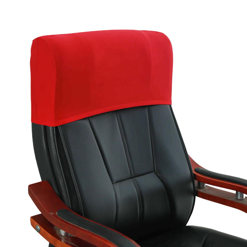 

Dustproof Chair Back Protector Solid Color Backrest Slipcover Chair Head Cover Home Decor красный