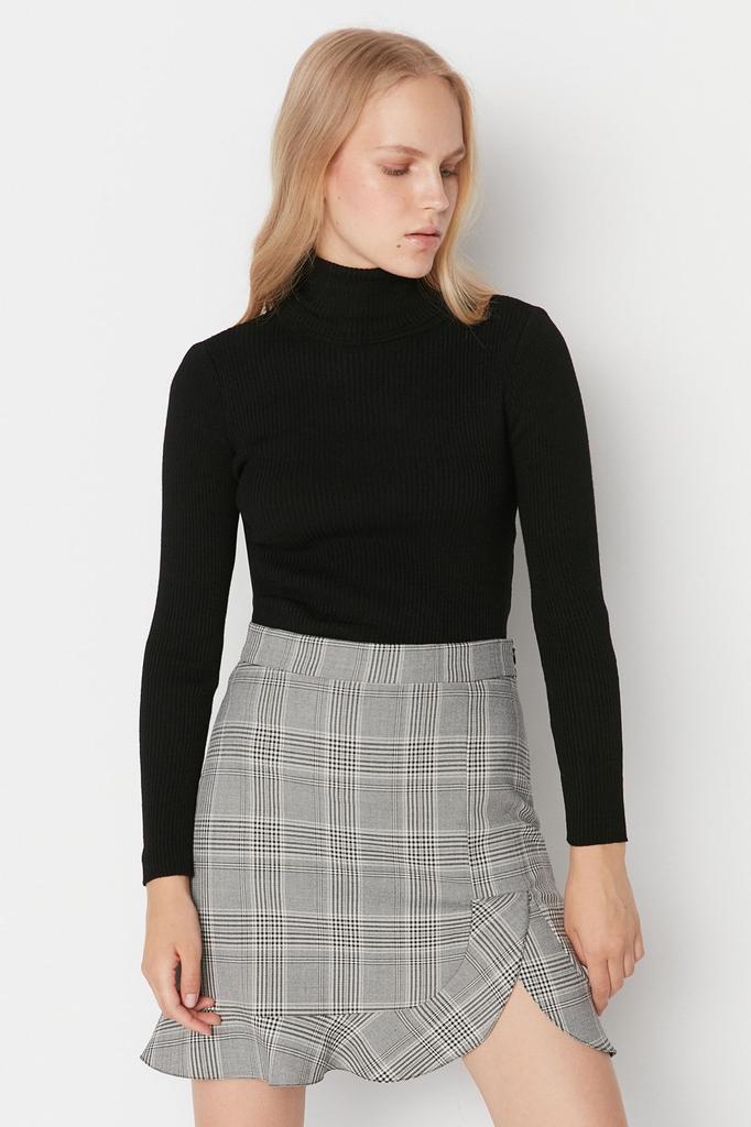 Women's Fashionable Stylish Sweater Black-Multicolor Double Pack Knitwear Sweater