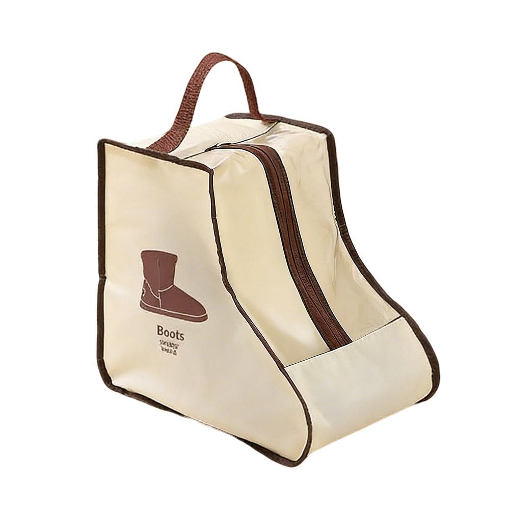 Portable Travel Shoes Storage Bag Moistureproof  & Dustproof Cover for Long Boots  & Casual Shoes Foldable Shoe Organizer for Home