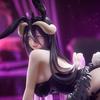 13CM Anime OVERLORD Figur Albedo Bunny Girl Kniend Anime Modell Spielzeug Geschenke Sammlung Dekoration Ornamente PVC