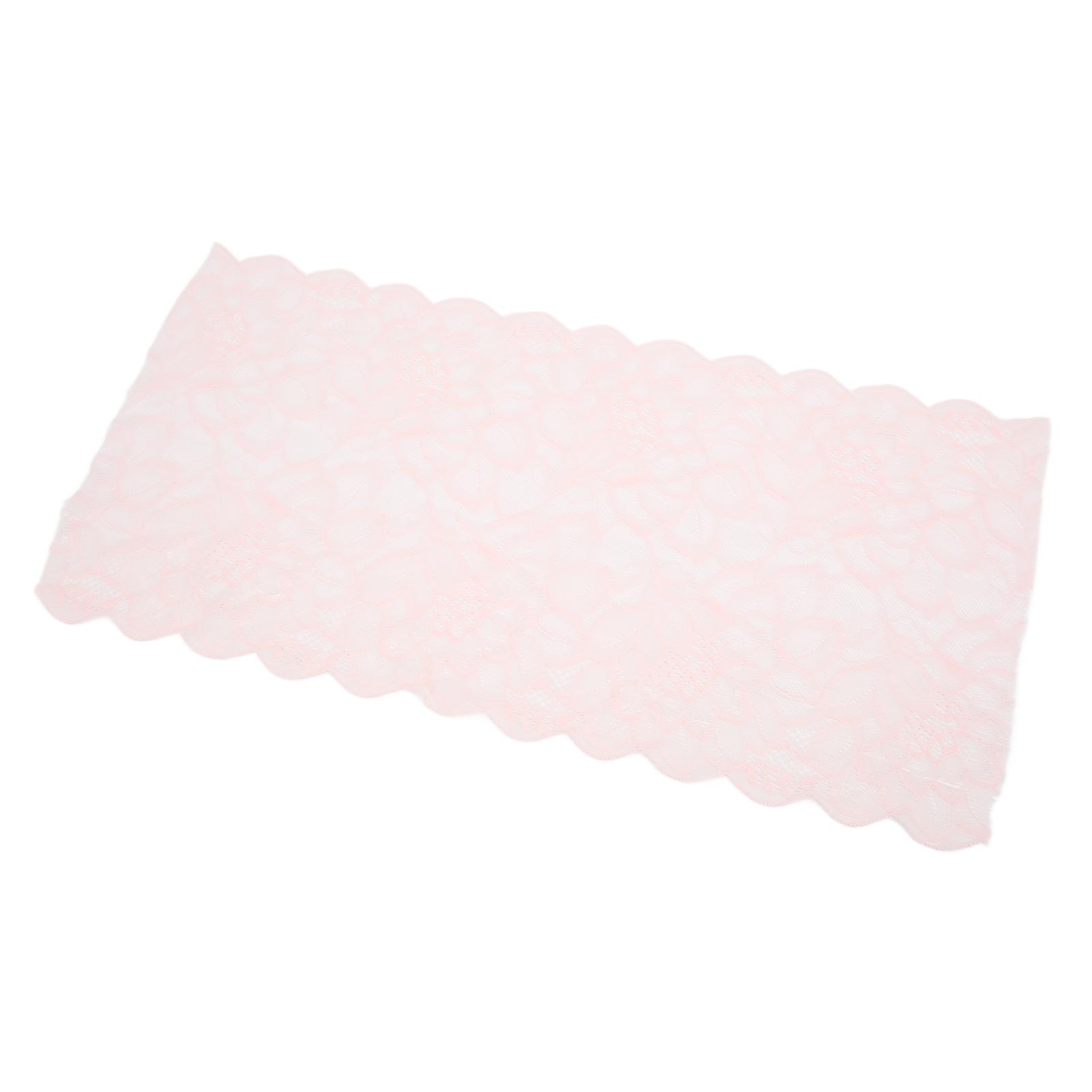 

Кружевная лента 10 ярдов, ширина 23 см, декоративная элегантная кружевная отделка для упаковки подарков, свадебной одежды розовый