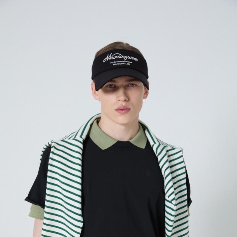 MunSingwear Men S eSSential Wing viSor Black Mr121mcp21