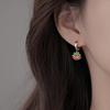 Asymmetrical Bell Christmas Hoop Ear Cuffs: Trendy Autumn/Winter 2022 Design for Women