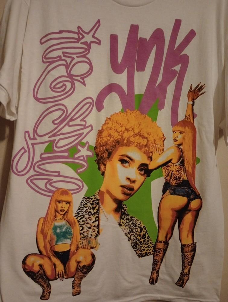 

Rare! Ice Spice Tour T-Shirt Short Sleeve Gift BL396 Unisex T-Shirt L