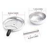 Stainless Steel Bowl for Shisha Head Hookah Shisha Bowl Chicha Sheesha Accessories Stainless Steel Charcoal Holder Tary