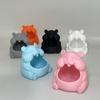 Enfeite de Tigela para Hamster Formato Fofo de Hamster Caixa de Armazenamento de Grande Capacidade Móveis para Casa para Doces Lanches