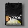 Unheimlich Akte X T-Shirt für Herren Alien Kreativ Reine Baumwolle T-Shirt Rundhals Kurzarm T-Shirt Übergröße Kleidung
