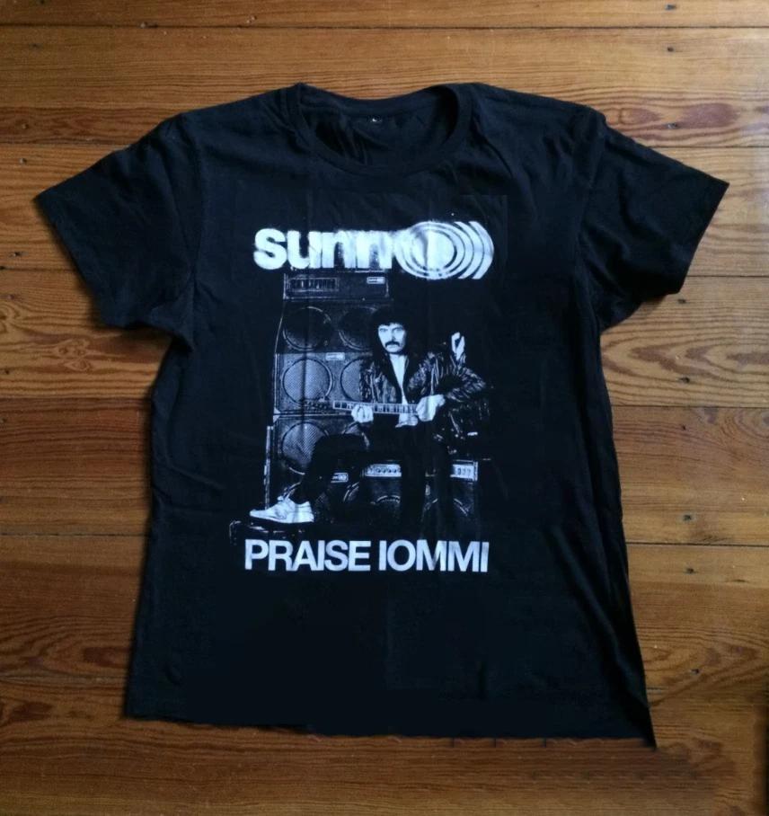 VTG Sunn O))) Band Praise Iommi 100% Cotton T-shirt Mens Tees Top Size All S to 5XL 2F1042 M