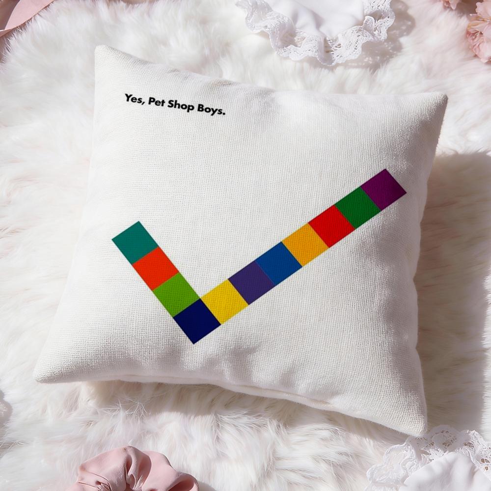 band Pet Shop BoysS Cushion Cover Premium Comfort Reversible Pillow Cove -Two in One Design for Any Room & Car Interior