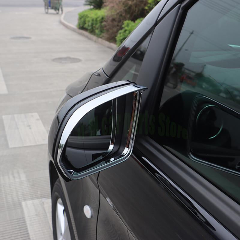 Rain shield reversing mirror ring cover automobile rearview mirror sticker rain eyebrow For Mercedes Benz Vito W447
