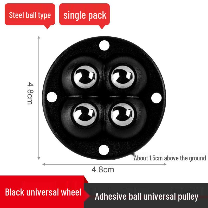 Silent Adhesive Swivel Chair Caster Wheels