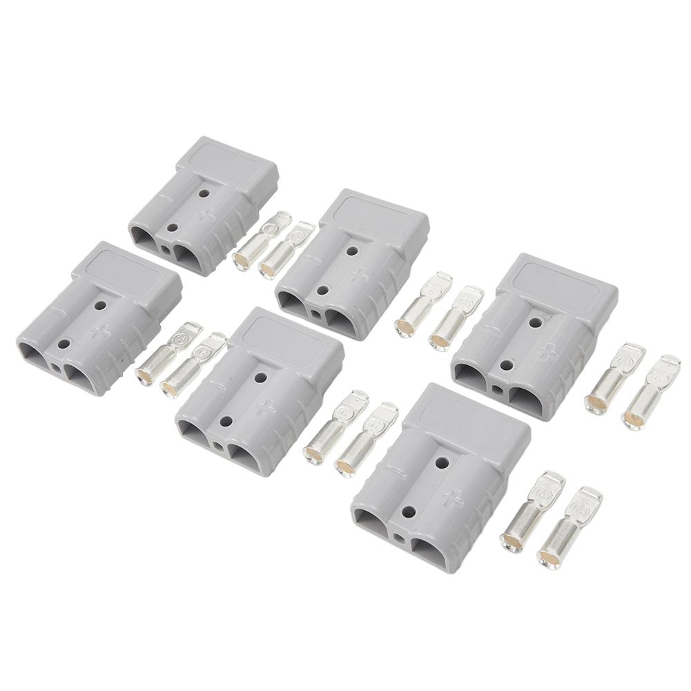 4/6 buc. Conectori pentru mufă în stil Anderson DC Power 50AMP Solar Caravan 6AWG Priză pentru motociclete Adaptor de încărcare a bateriei
