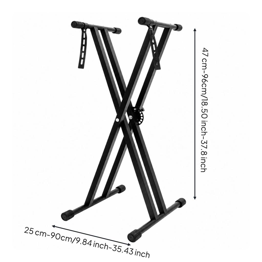 Double-X Electronic Keyboard Stand Non-Slip for Music Lessons