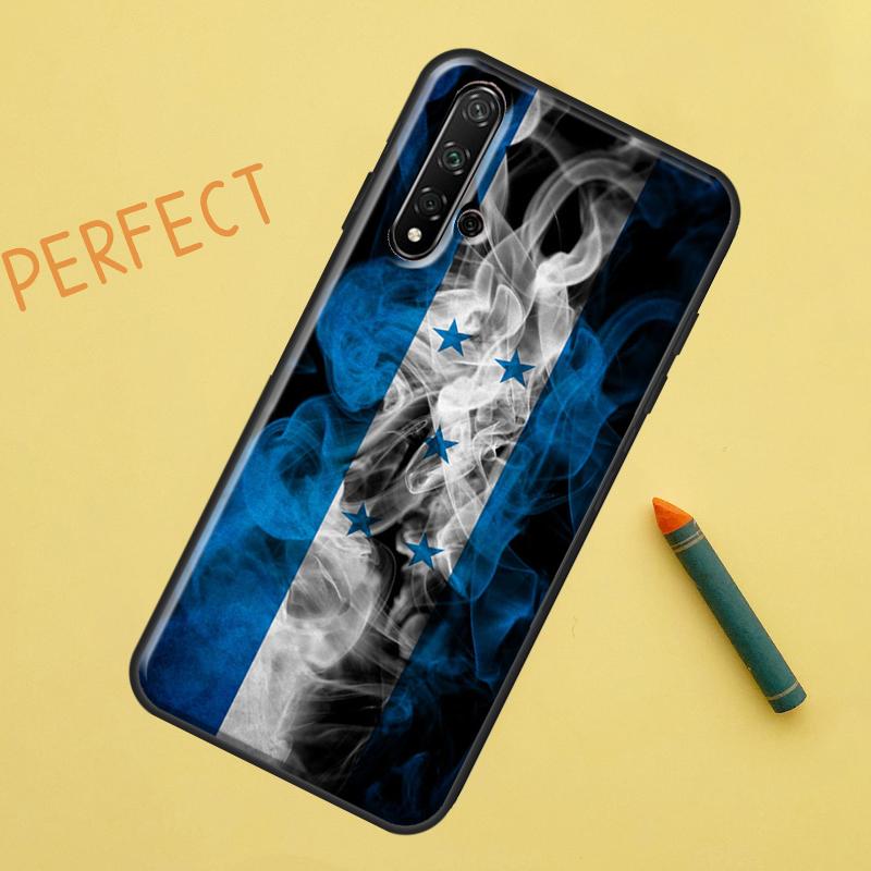 Honduras Flag For Huawei Nova 5T 9 10 SE 7i 8i 11i 12i Y60 Y61 Y70 Y72 Y73 Y90 Y91 P20 P30 P40 Lite Case