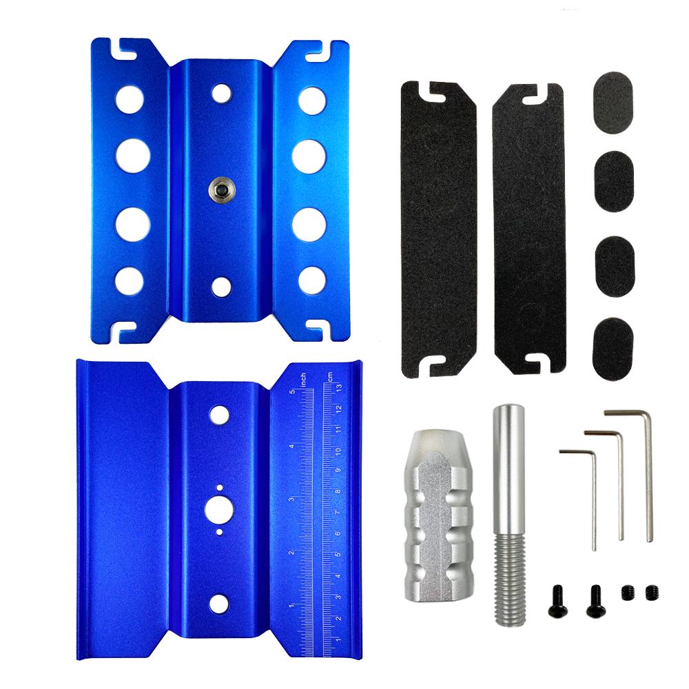 Metal Repair Station Work Stand Assembly Platform for 1/10 1/8 1/12 RC Car TRX-4 Axial SCX10 II RC Crawler Tamiya HSP Tools